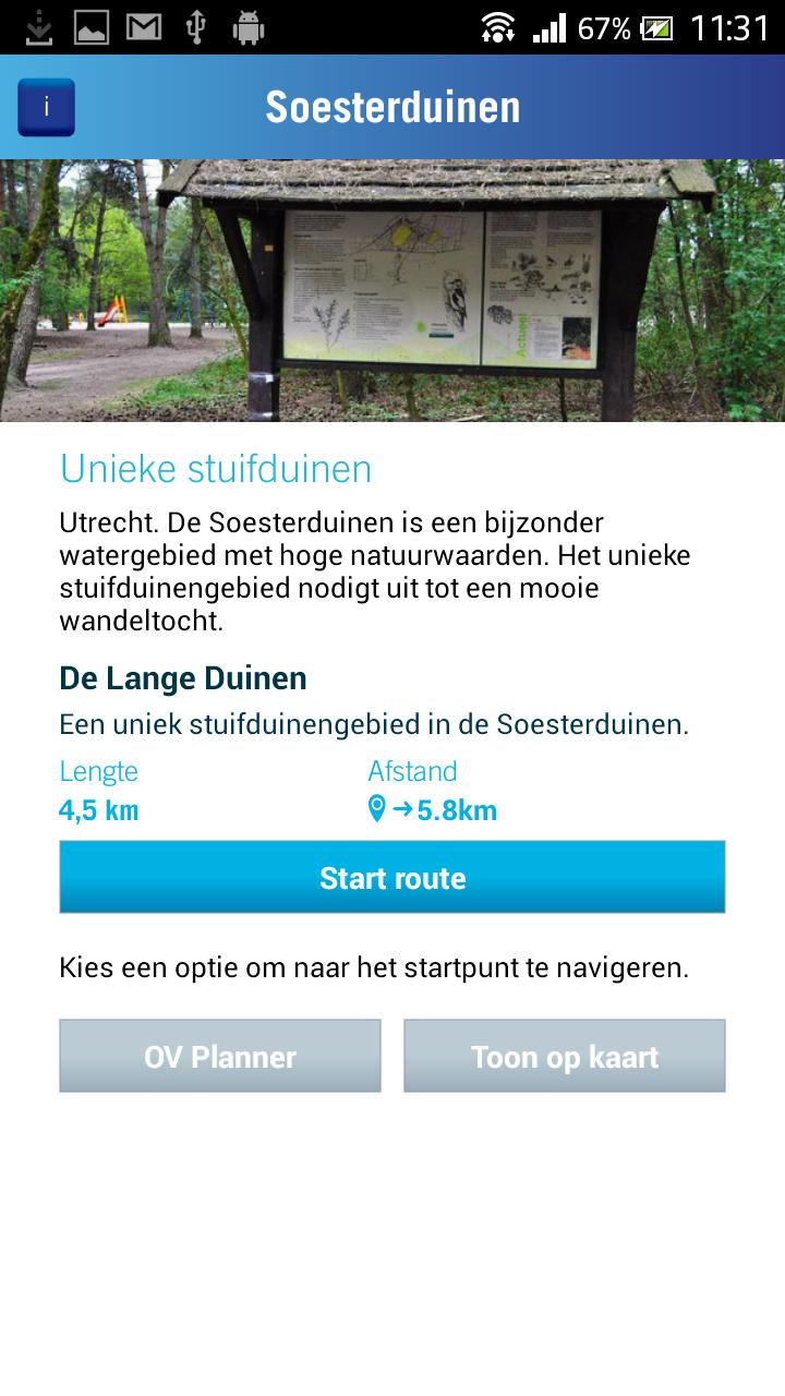 Vitens Wandelroutes