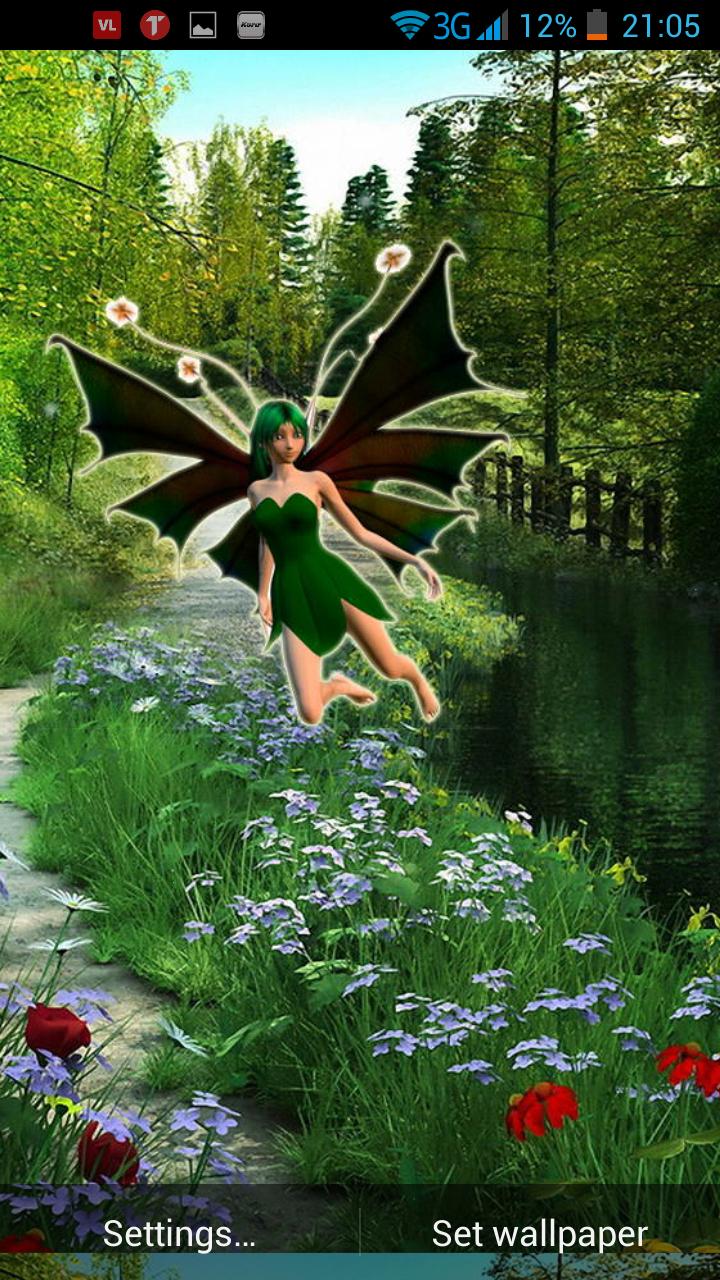 Pixie Live Wallpaper