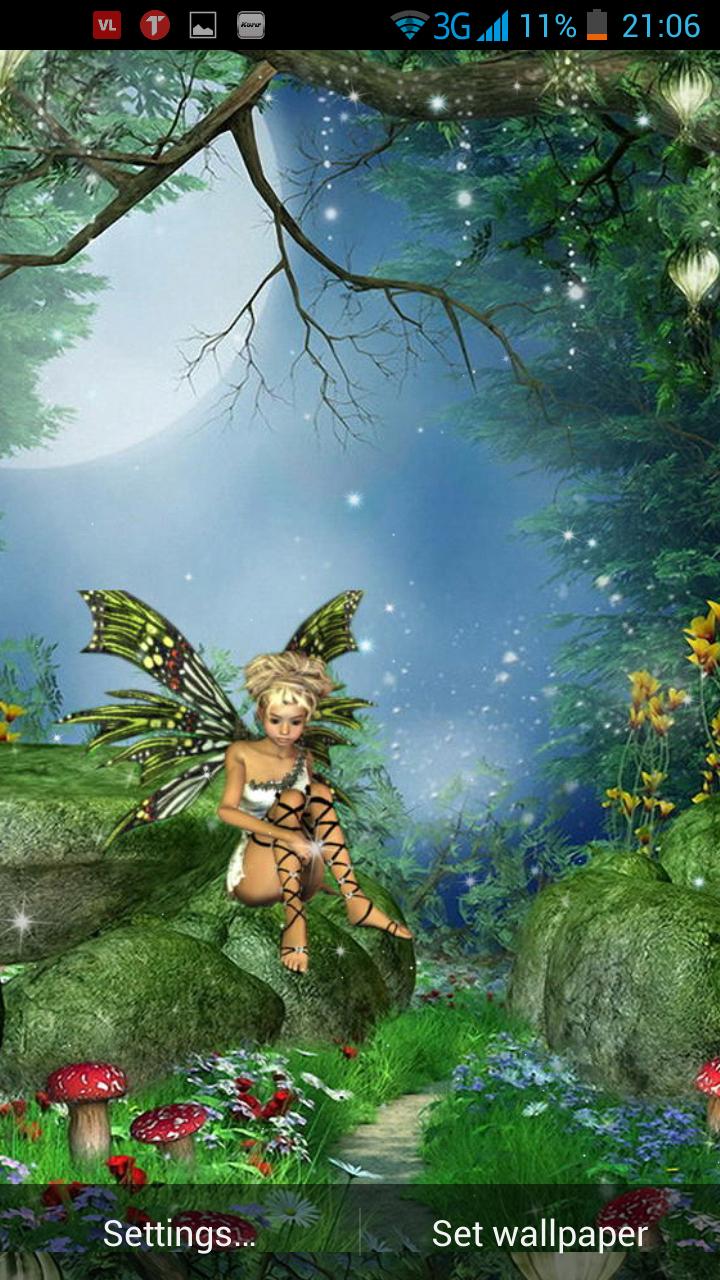 Pixie Live Wallpaper