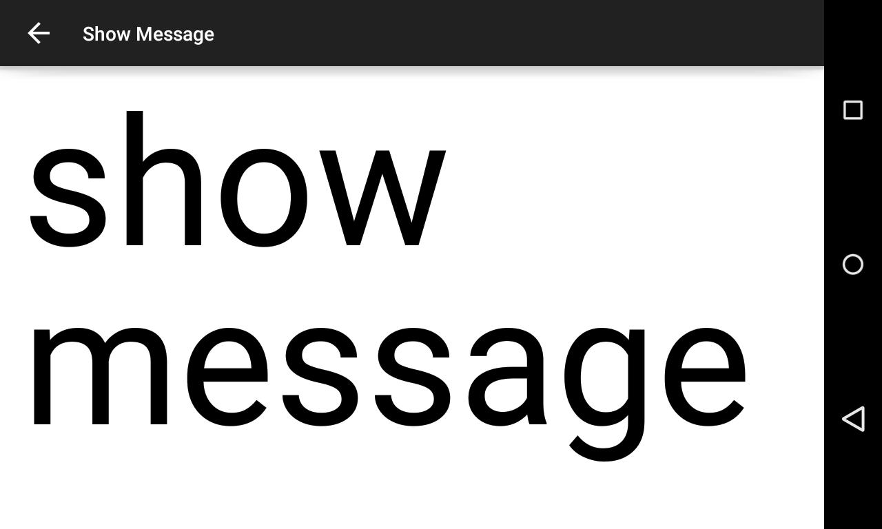 Optical Messenger