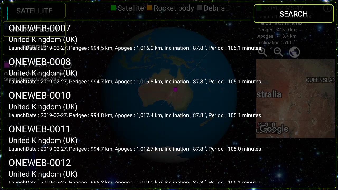 Satellite 3D