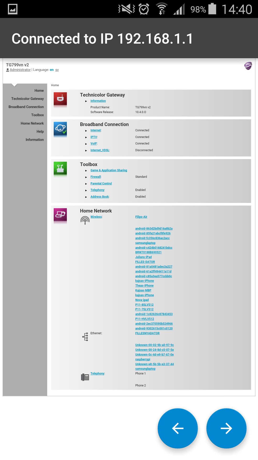 Router Settings
