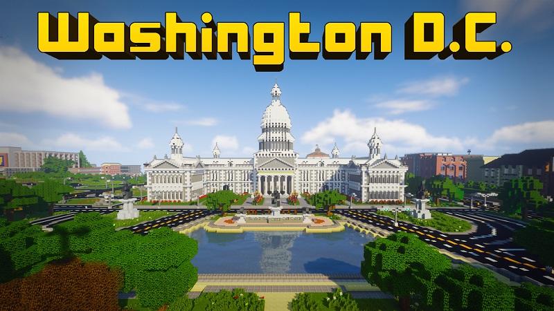 Minecraft Washington DC Map Paket Unduh
