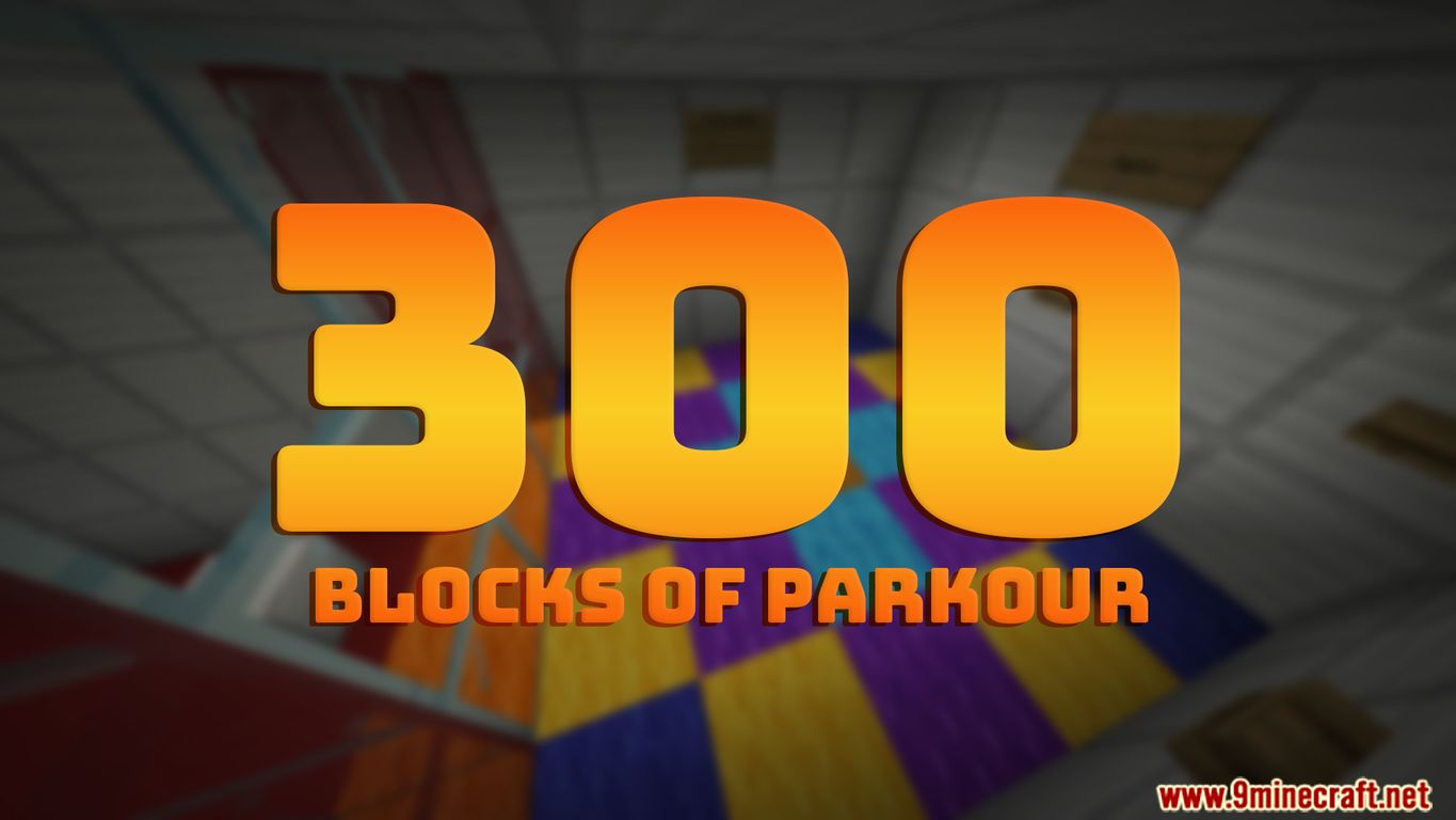 300 blok peta parkour | Versi Minecraft 1.14.4