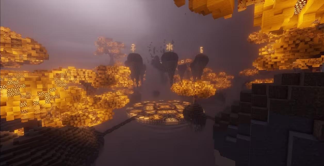 Minecraft Evernal Night Adventure Map |