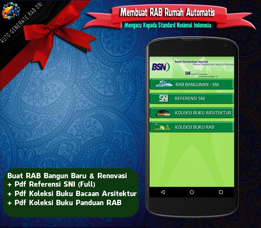 RAB Automatis : Analisa Rencana Anggaran Biaya SNI