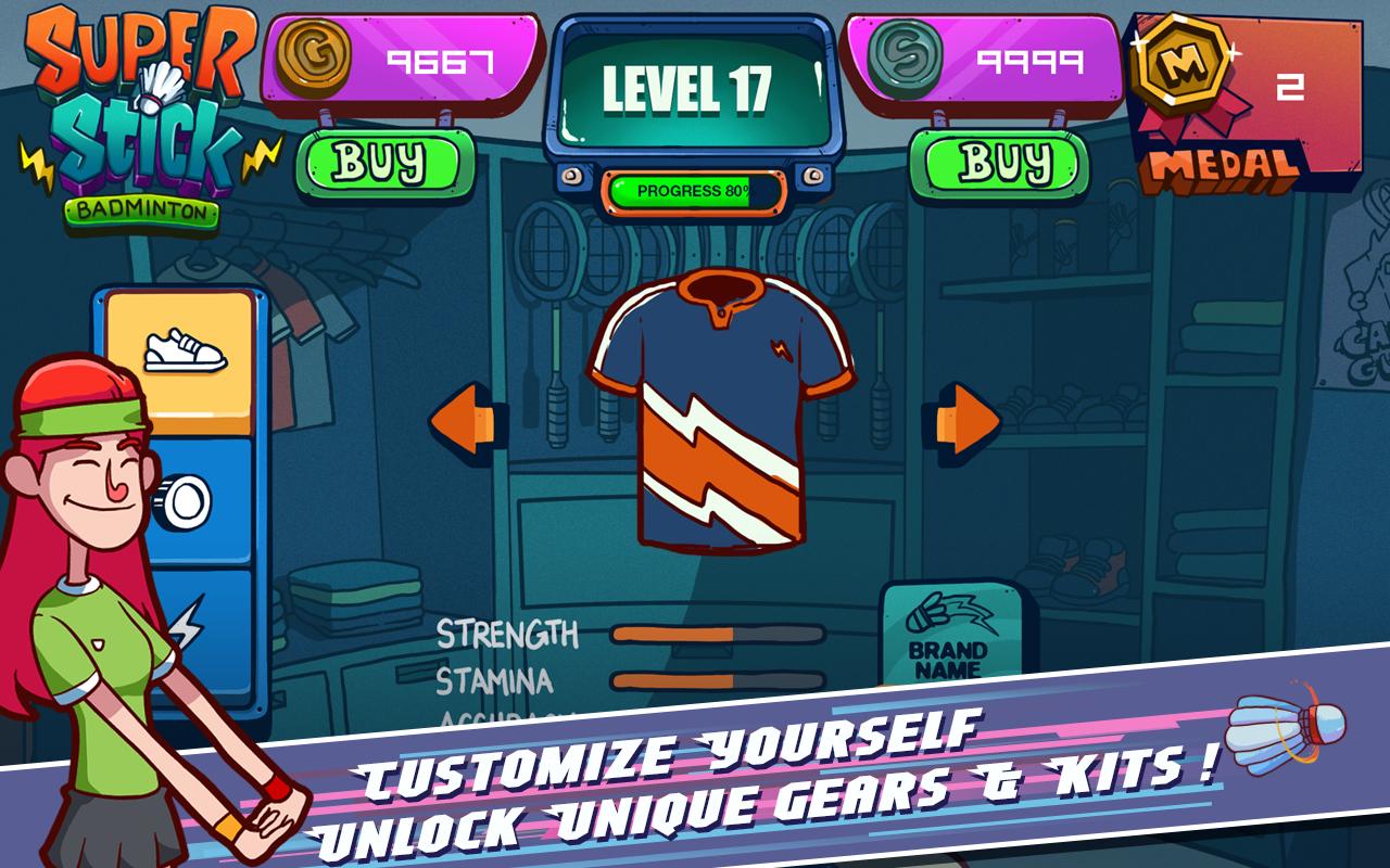 Super Stick Badminton