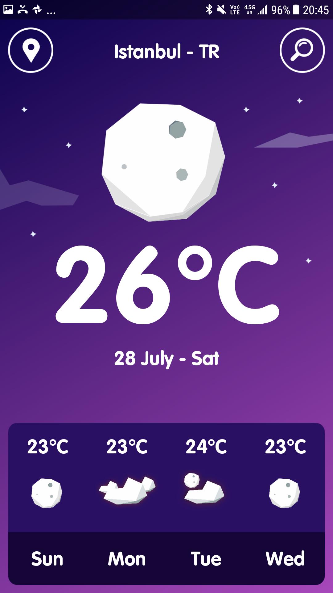 Polygonal Weather