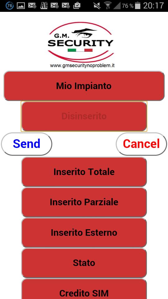 G.M.Security SMS