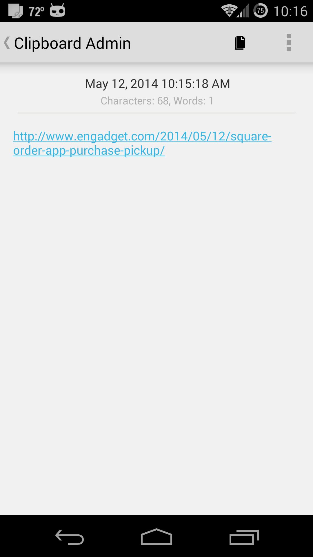 Clipboard Admin