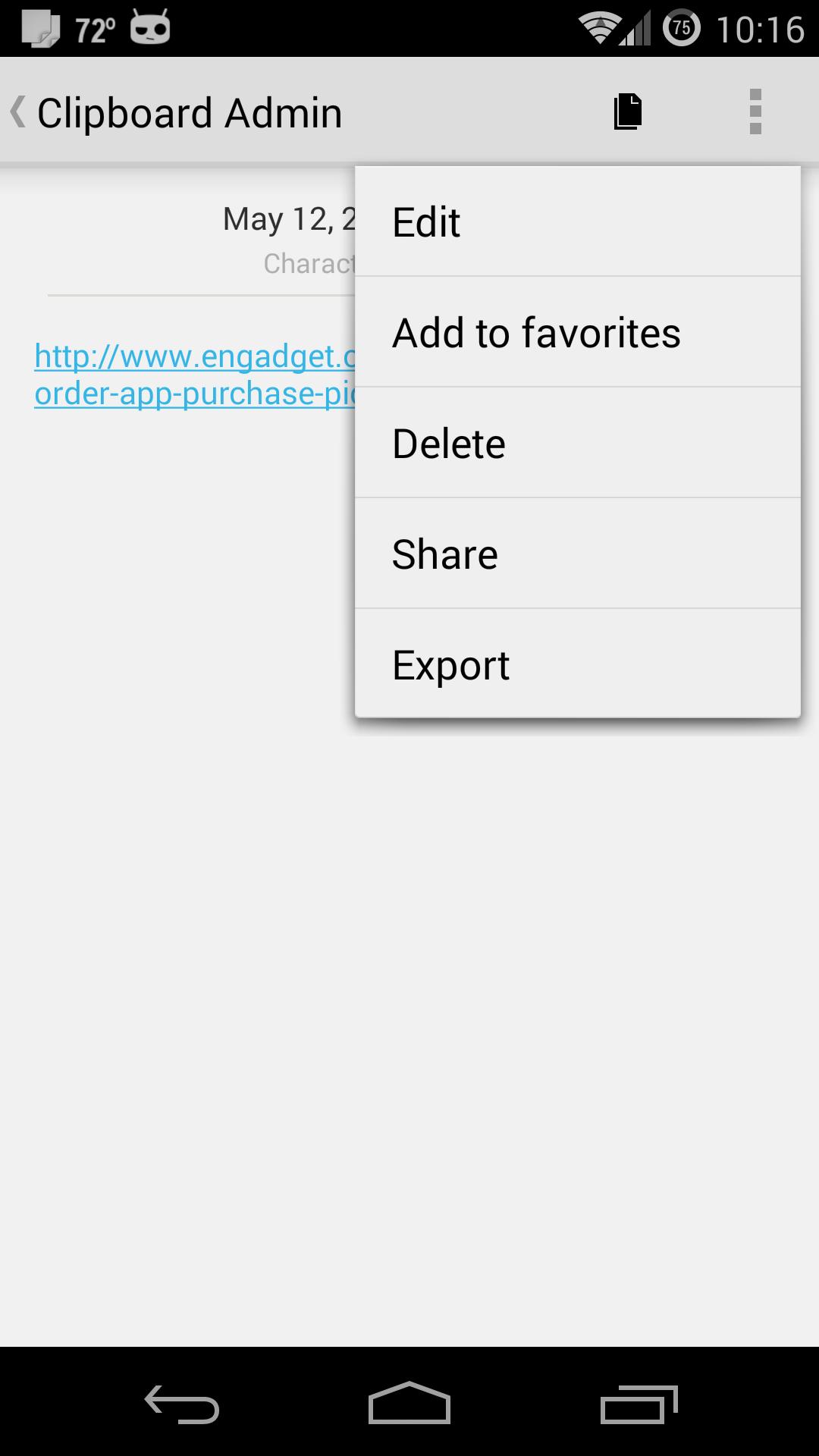 Clipboard Admin