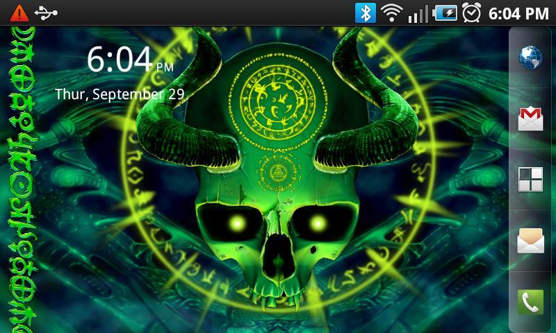 Mystical Skull Free Wallpaper