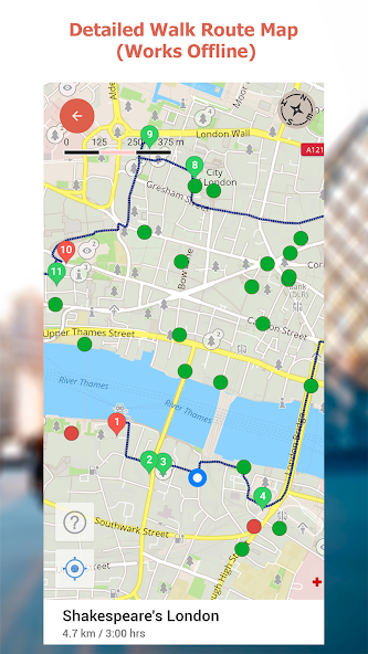 San Francisco Map and Walks