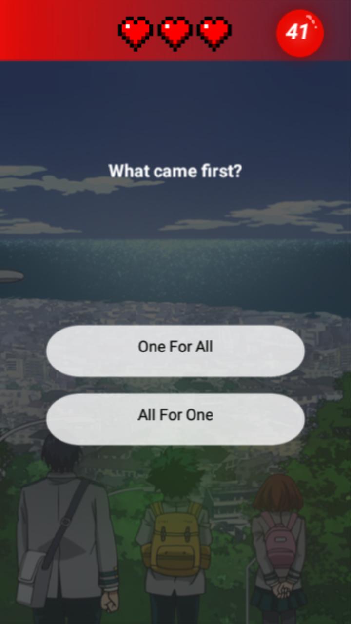 All Might Quiz