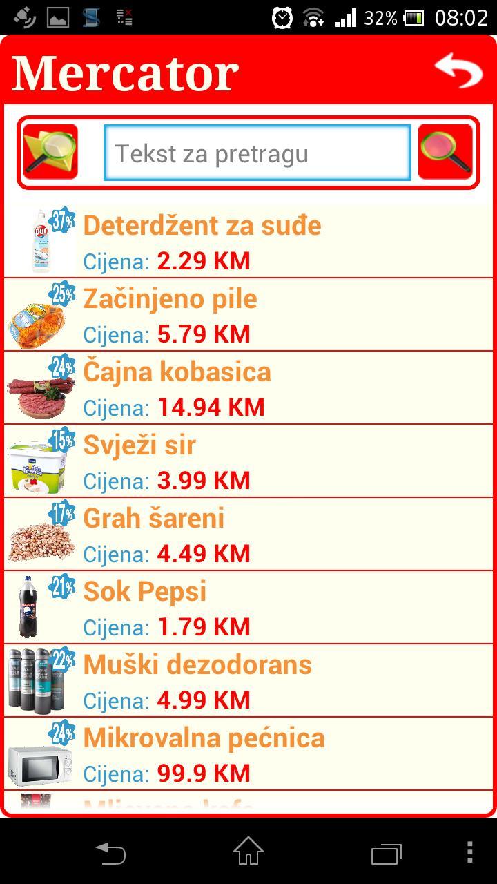 BH marketi - akcije