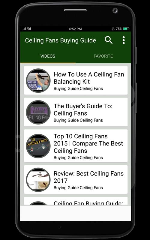 Ceiling Fans Buying Guide