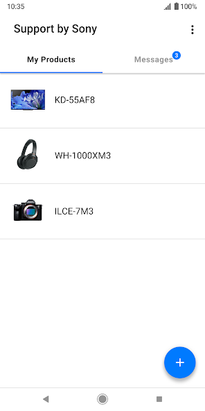 Support by Sony