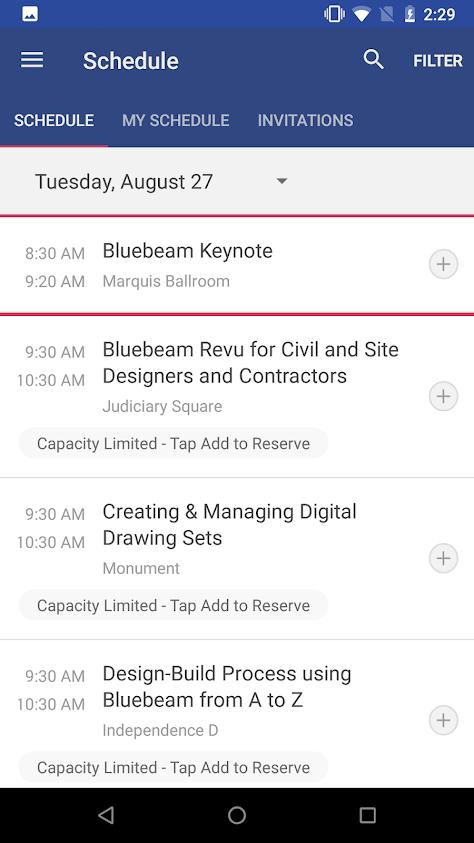 Bluebeam Events