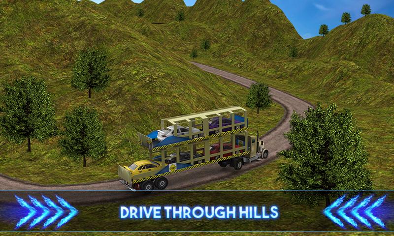 Car Transporter Trailer Truck