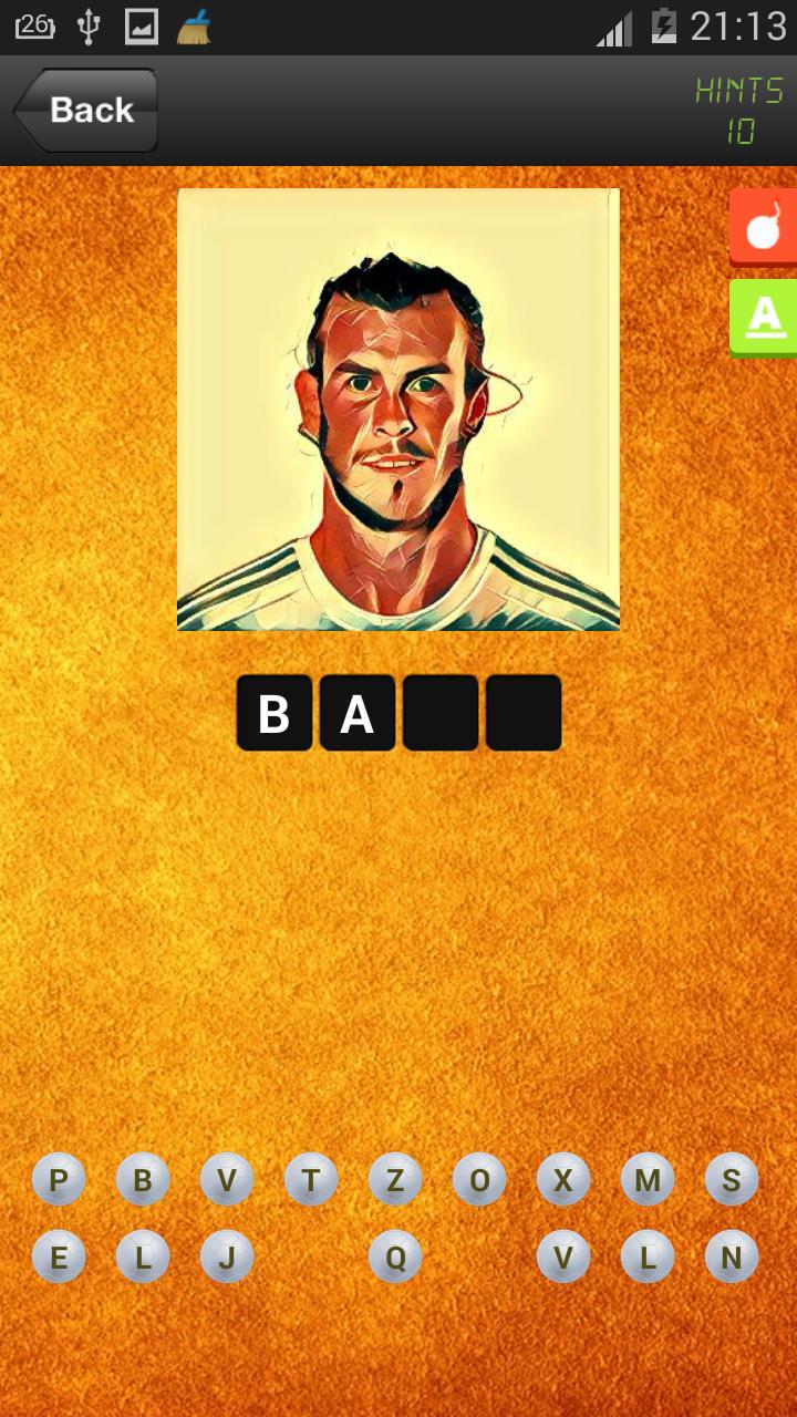 Football Player Quiz Soccer