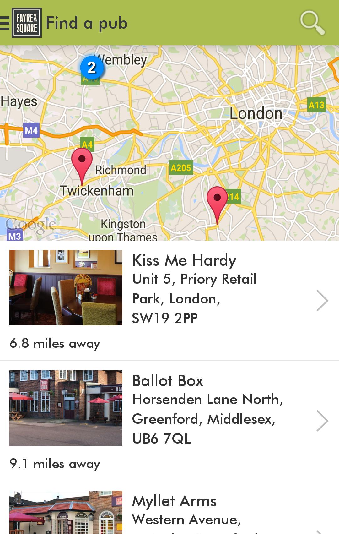 Fayre & Square - Your Rewards