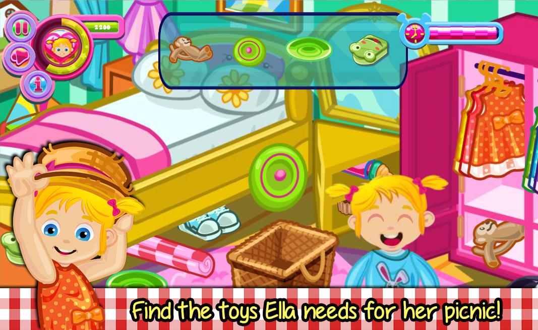 Baby Ella on a Picnic