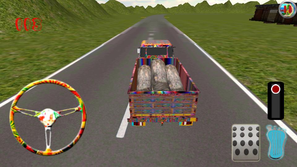 PK Khan Cargo Truck Driver