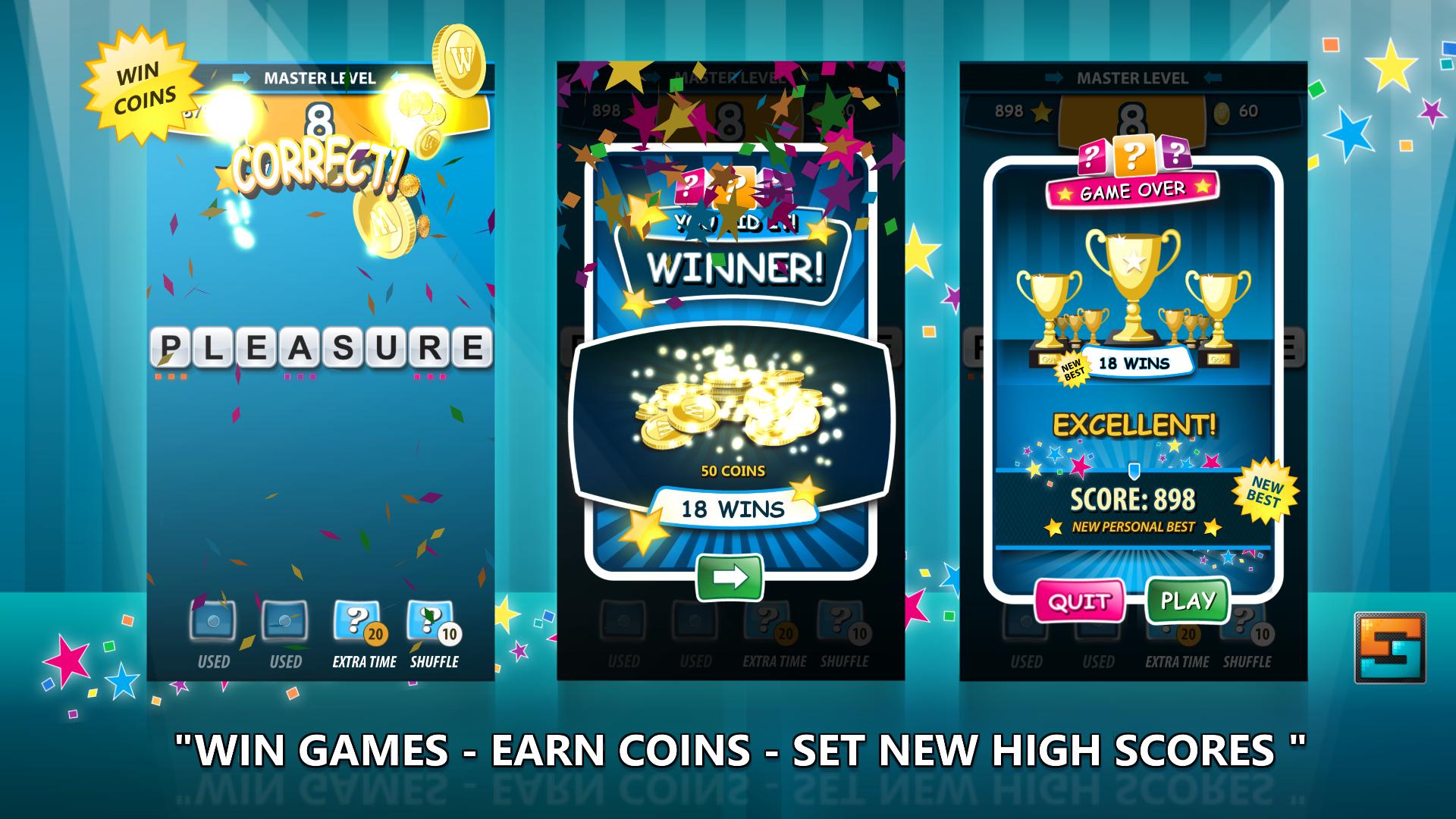 WORDFIX word scramble game