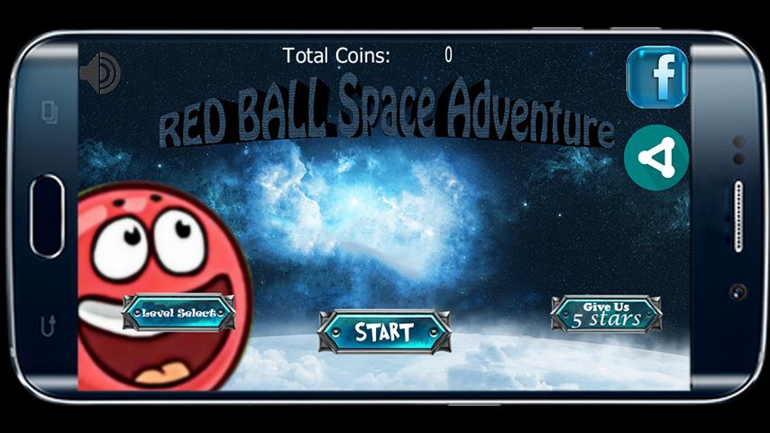 Red Ball Space Adventure