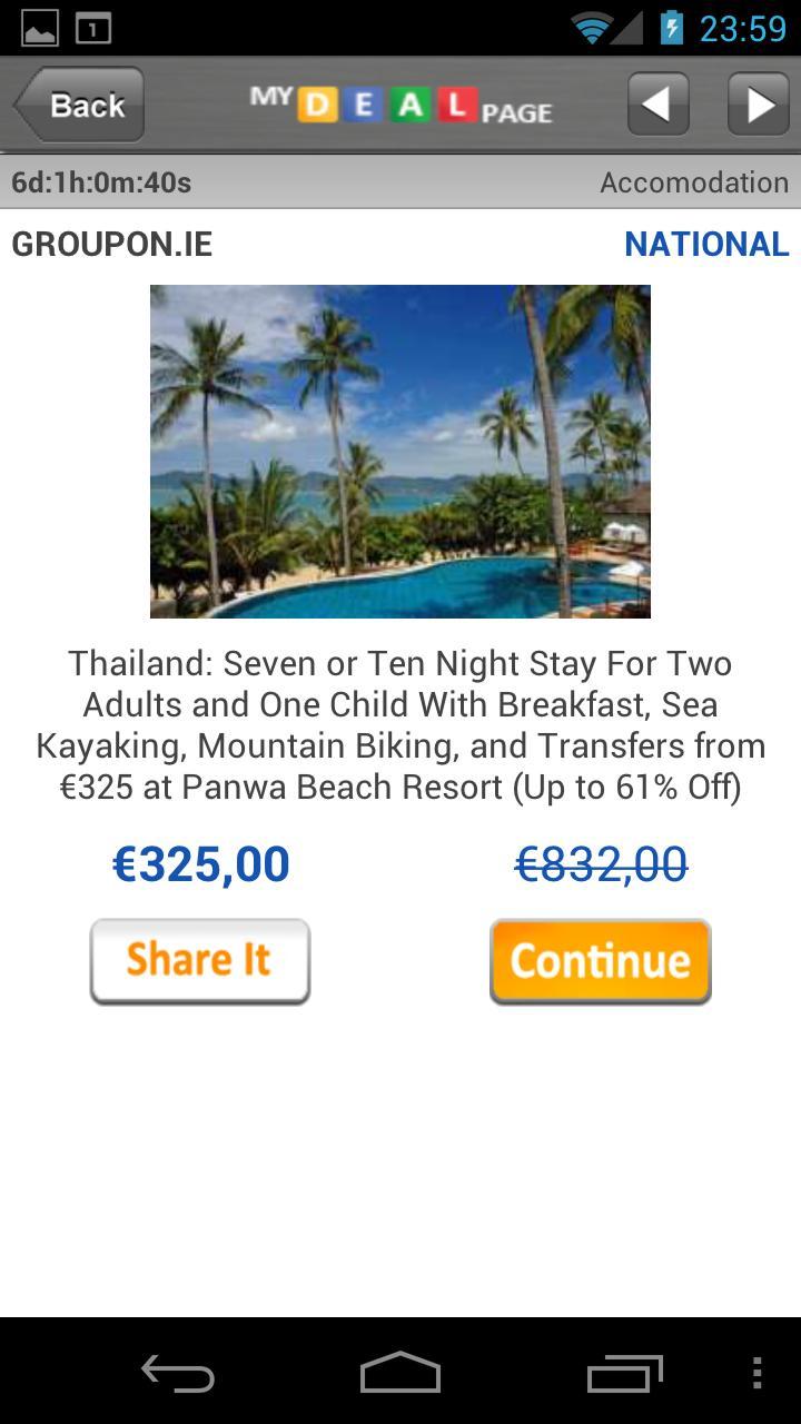 MyDealPage - Daily Deals