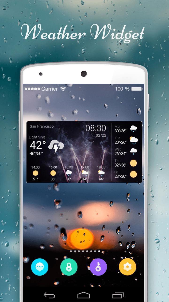 Weather Widget Clock Free