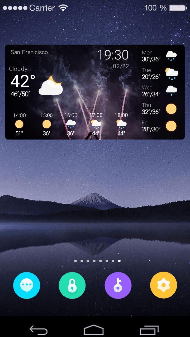 Weather Widget Clock Free