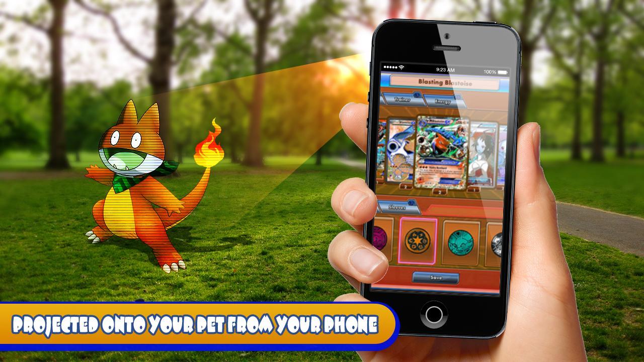 Hologram Poke mons GO