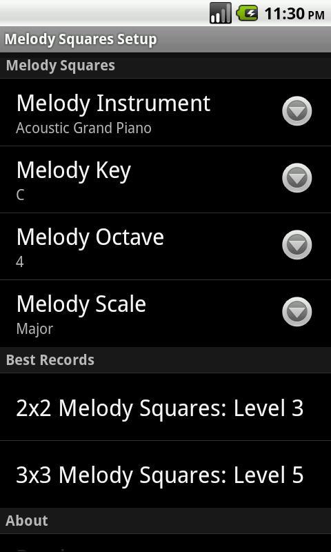 Melody Squares