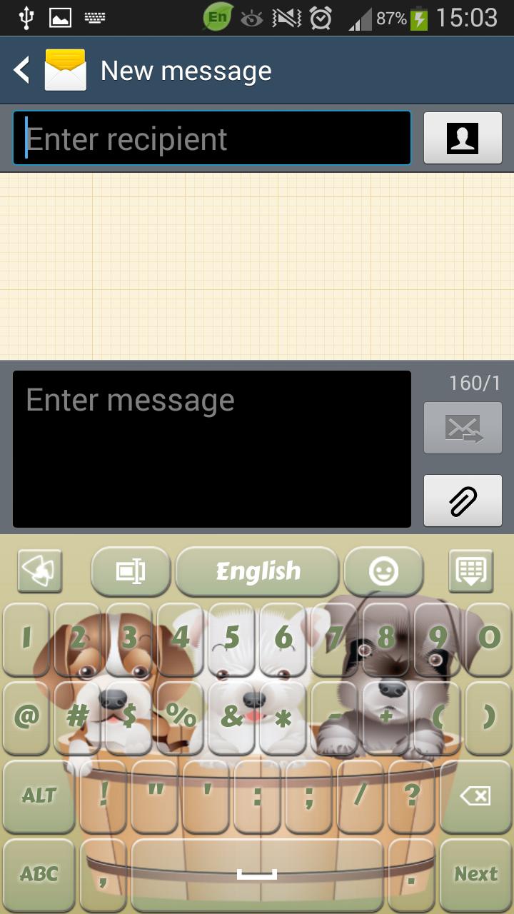 Sweet Puppy Keyboard
