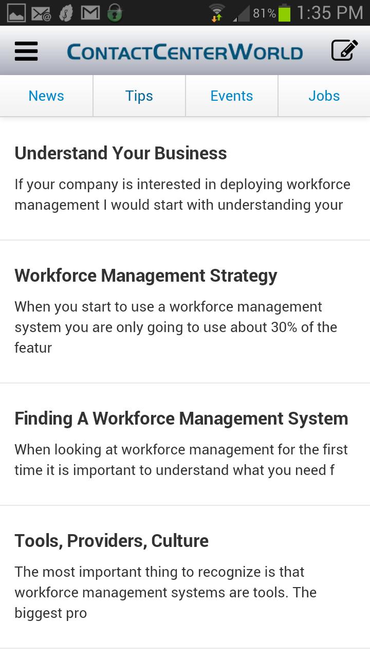 Contact Center World