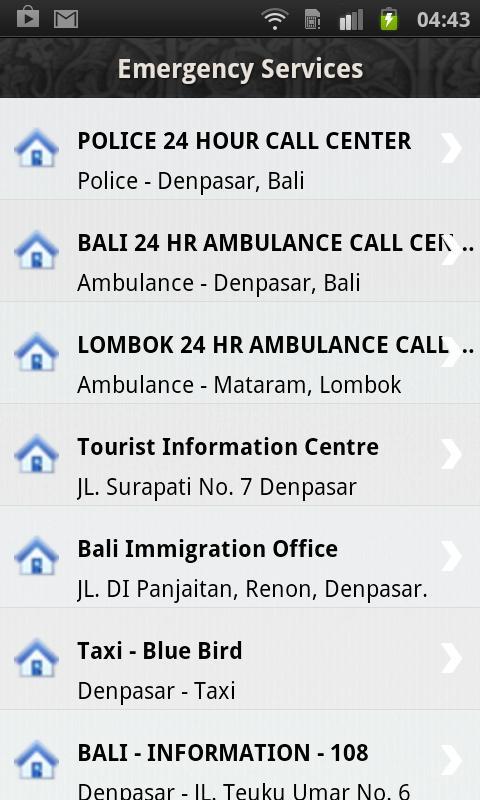 Bali Emergency Services