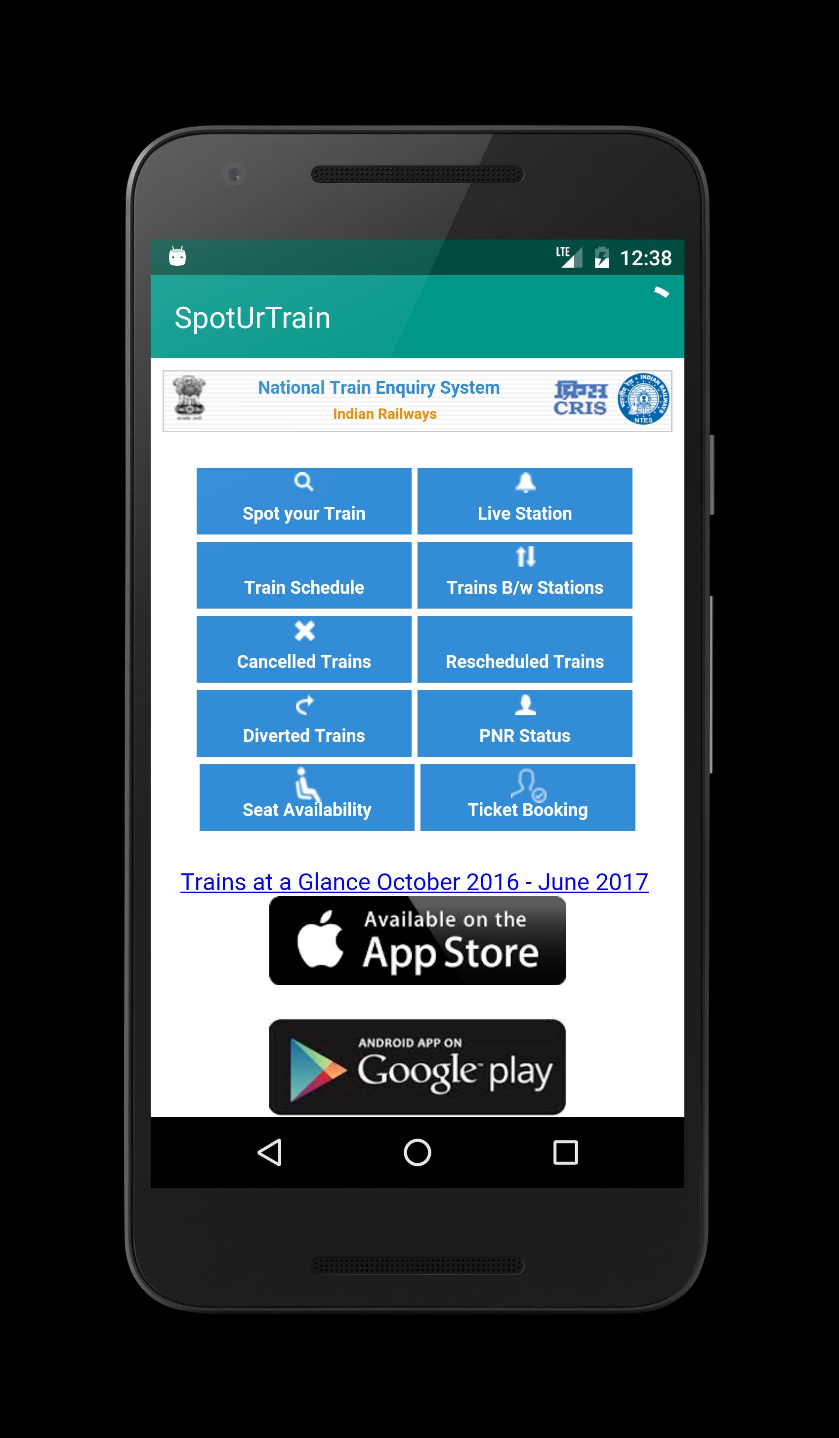 SpotUrTrain(Live Train Status)
