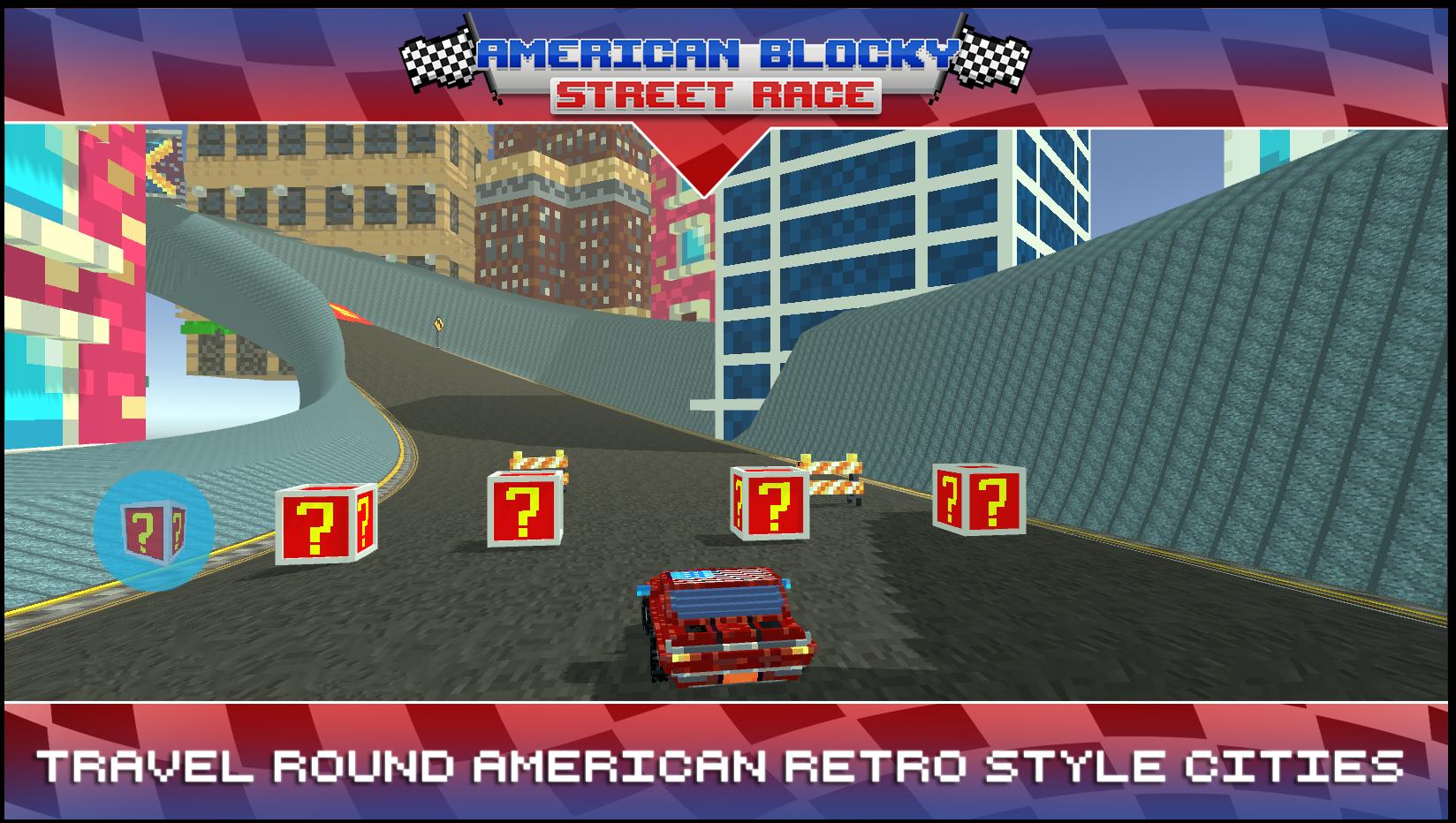 American Blocky Street Race