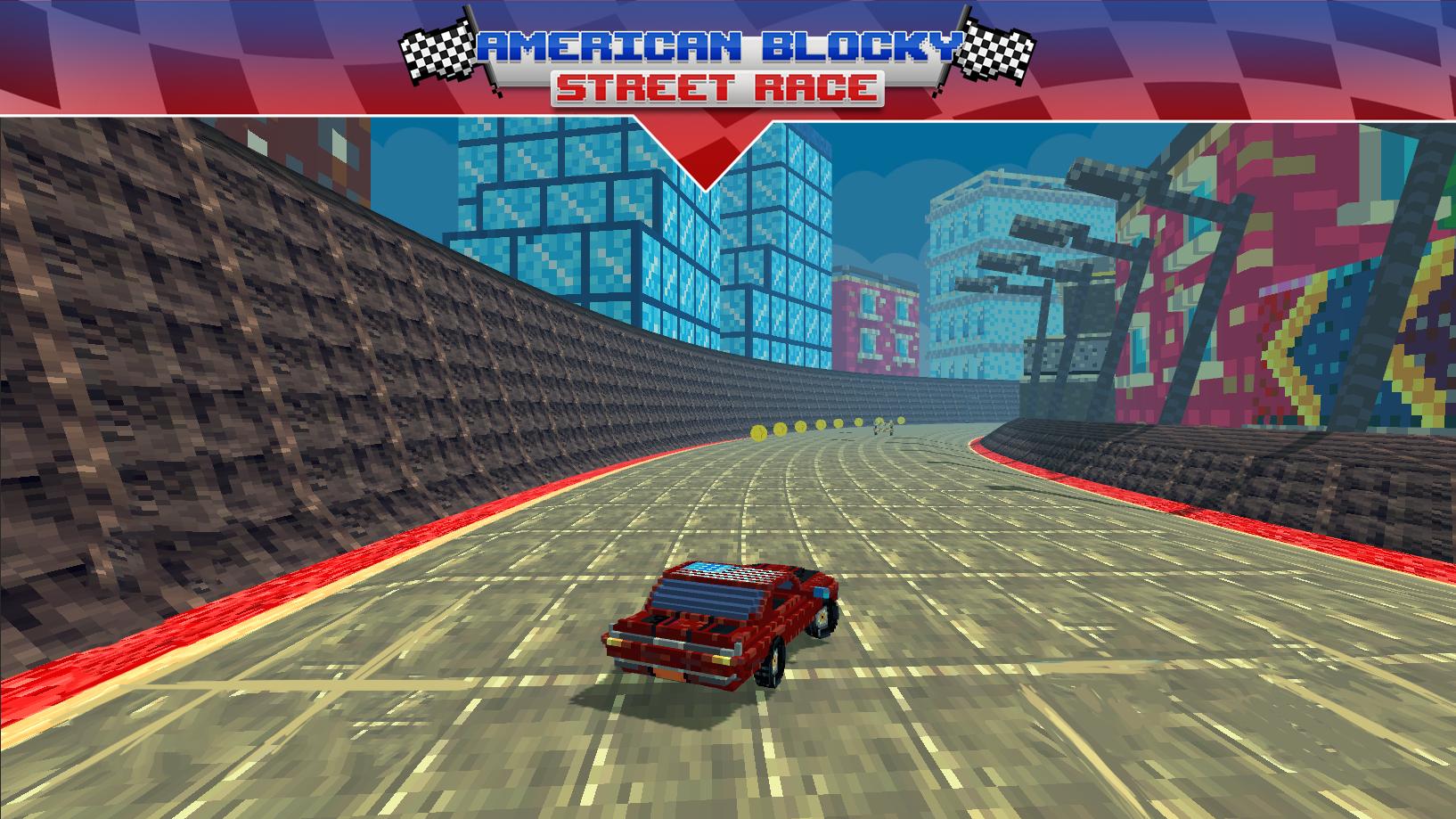 American Blocky Street Race