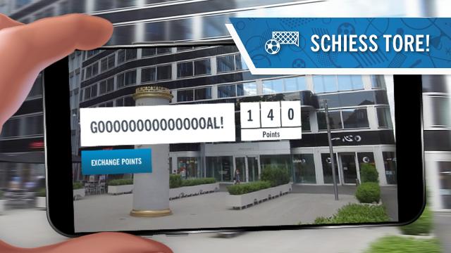 Lidl GoalgettAR - WM Tore Schiessen