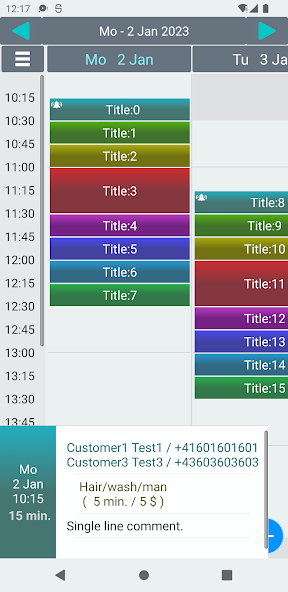 Customer Appointments Lt