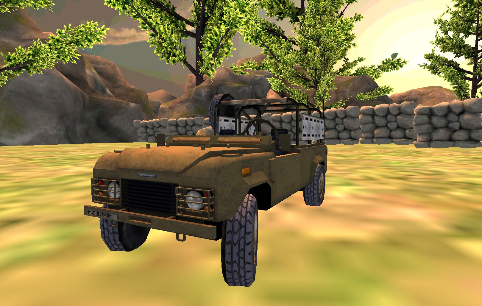 Jeep Parking Drive Simulation