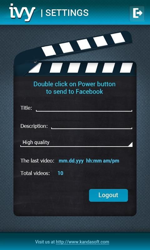 Ivy Instant Video for Facebook