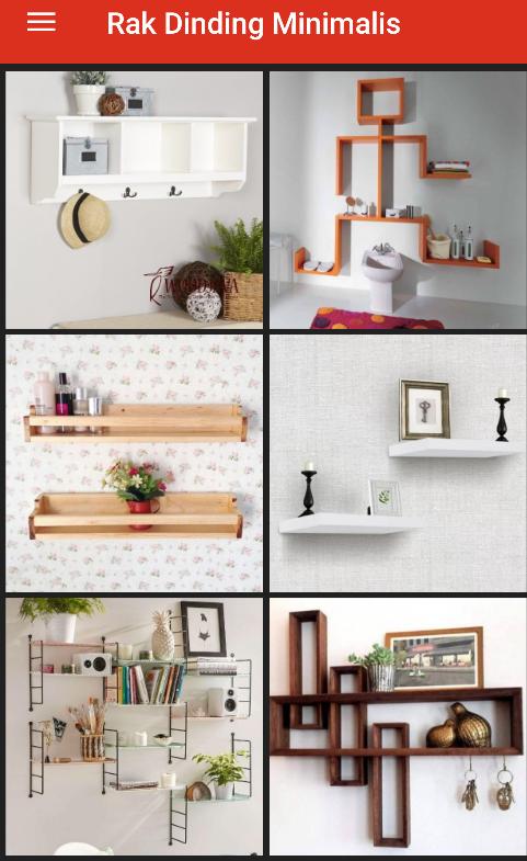 100+ Rak Dinding Minimalis