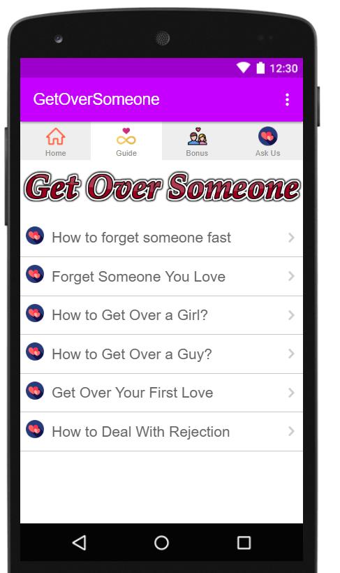 How to Get Over Someone