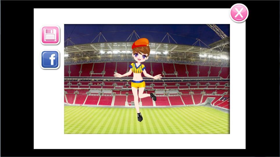 Football Cheerleader Dress Up