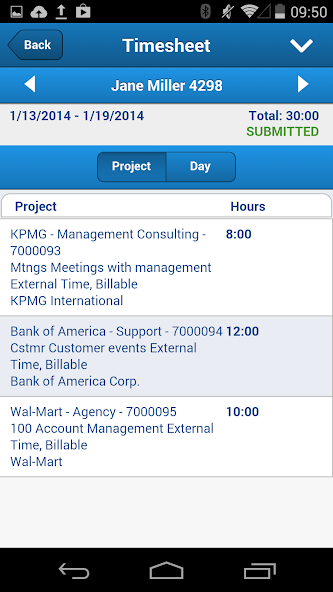 Deltek Touch for Maconomy