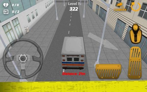 Ambulance Parking Simulator