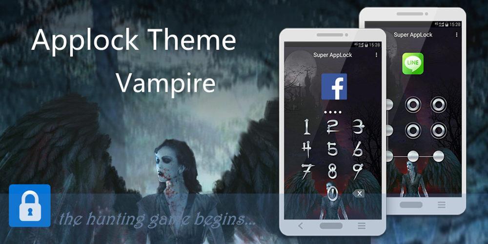 AppLock Theme Vampire FullMoon